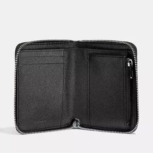 Coach Small Zip Around Wallet   with glitter and stars